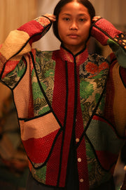 KANTHA JACKET ZINA - sustainably made MOMO NEW YORK sustainable clothing, bestseller slow fashion